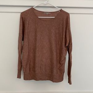 Gap dusty rose/ cashew colored sweater